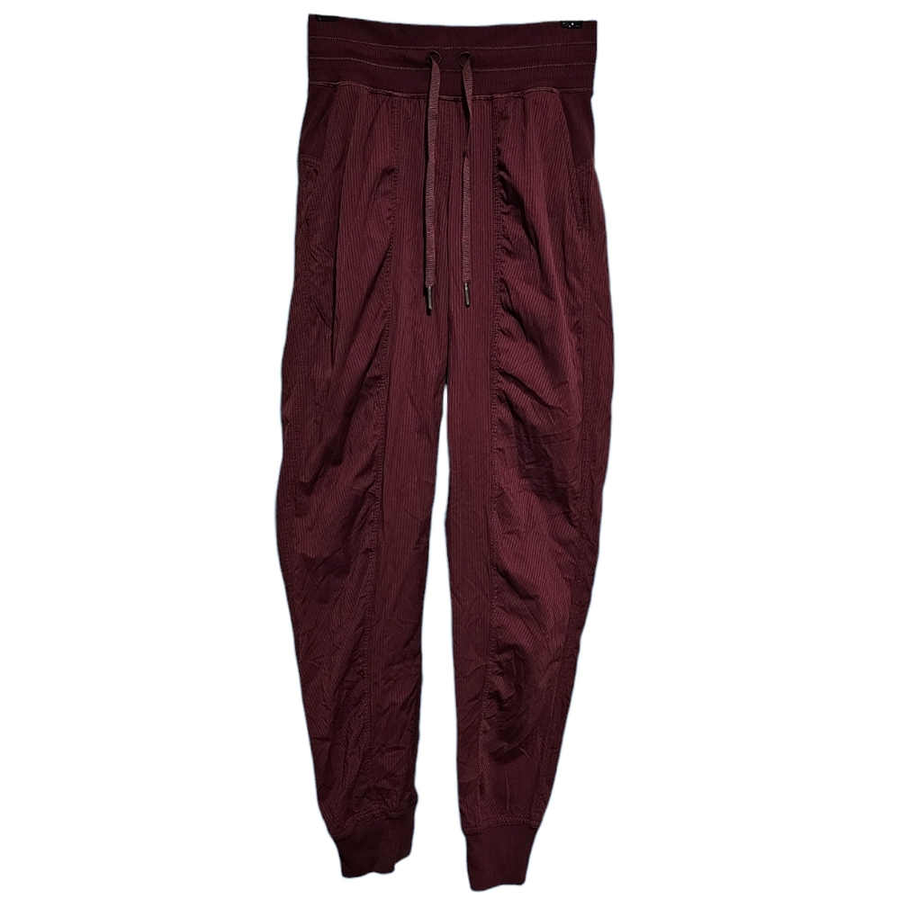 lululemon Dance Studio Mid-Rise Jogger Red Merlot Size 0